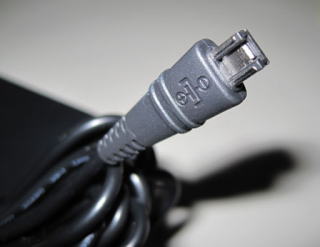 DCプラグの拡大写真