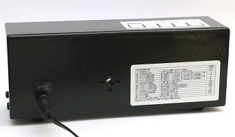 フルカラー・デジタル時計の背面写真