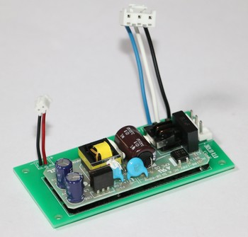 製作した制御基板用の電源基板