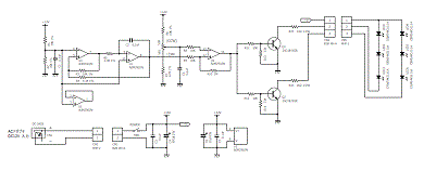 アーム型LEDライトの回路図