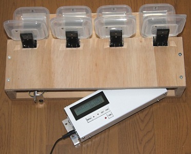 コントローラを引き出したところ