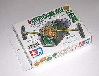 使用したタミヤ製ギヤボックス