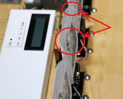 改善のため密閉パックのふたを再加工