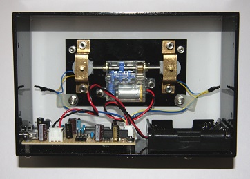 製作したイルミネーションの内部