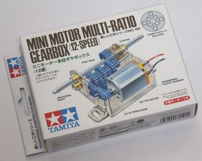 使用したタミヤのギヤボックス